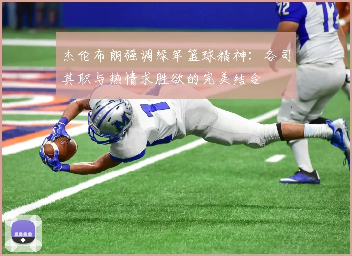 杰伦布朗强调绿军篮球精神：各司其职与热情求胜欲的完美结合